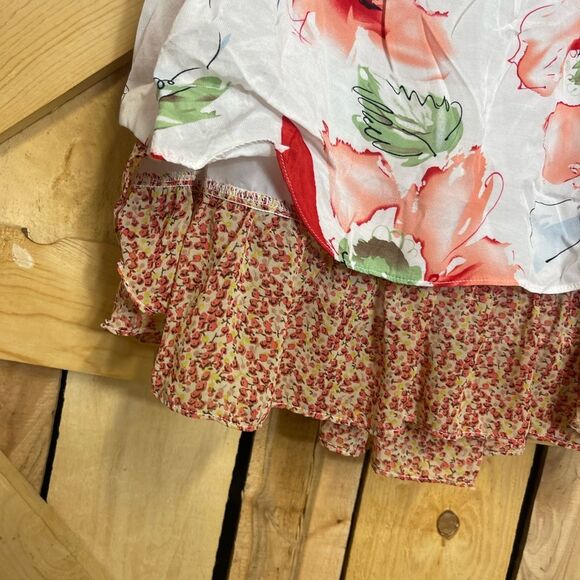 Nick & Mo Anthropologie Pattern Sleeveless Mini Preppy Dress Womens Size Small - Picture 4 of 5